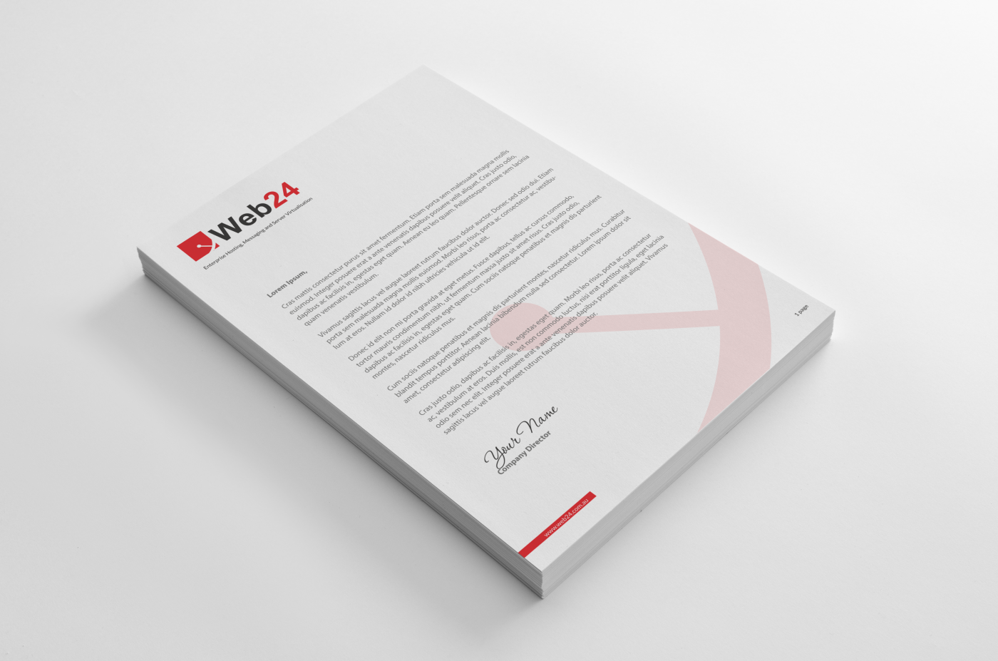 Design En-Tête par HYPdesign pour Web24 Group Pty Ltd | Design #1226724