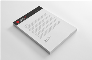 Letterhead Design by HYPdesign for Web24 Group Pty Ltd | Design: #1226726
