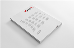 Letterhead Design by HYPdesign for Web24 Group Pty Ltd | Design: #1226728