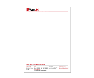 Design En-Tête par Doodles pour Web24 Group Pty Ltd | Design : #1236026