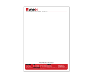Design En-Tête par Doodles pour Web24 Group Pty Ltd | Design : #1236125