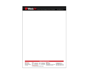 Design En-Tête par Doodles pour Web24 Group Pty Ltd | Design : #1236201