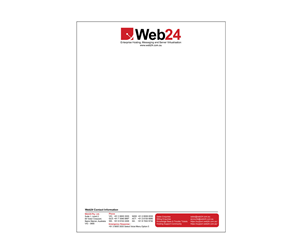 Design En-Tête par Doodles pour Web24 Group Pty Ltd | Design : #1236260