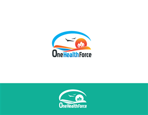 One Health Force | Logo Design by GreenLamp
