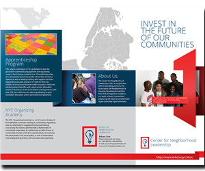 Design de Brochure par CreativeQD pour ANHD | Design : #4372597