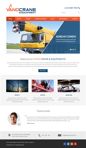 Web Design par Infinity Pix pour ce projet | Design : #4392389