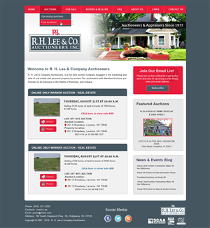 Design Wordpress par Creative X Designs pour AuctionServices.com, Inc. | Design : #4327918