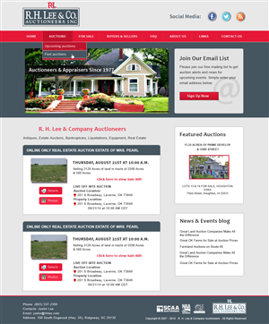 Design Wordpress par Creative X Designs pour AuctionServices.com, Inc. | Design : #4327952