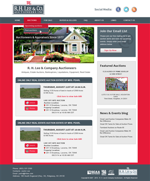 Design Wordpress par Creative X Designs pour AuctionServices.com, Inc. | Design : #4327978