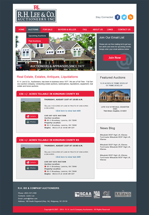 Design Wordpress par Creative X Designs pour AuctionServices.com, Inc. | Design : #4339585
