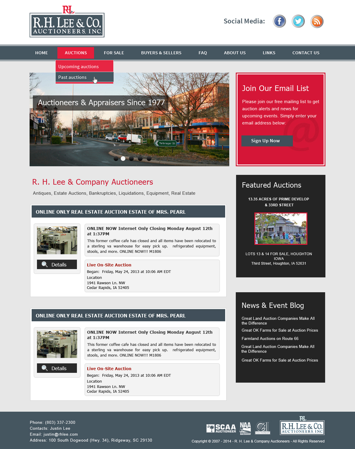 Wordpress Design by Creative X Designs for AuctionServices.com, Inc. | Design #4340388
