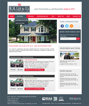 Design Wordpress par Creative X Designs pour AuctionServices.com, Inc. | Design : #4340653
