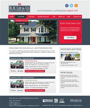 Design Wordpress par Creative X Designs pour AuctionServices.com, Inc. | Design : #4340948