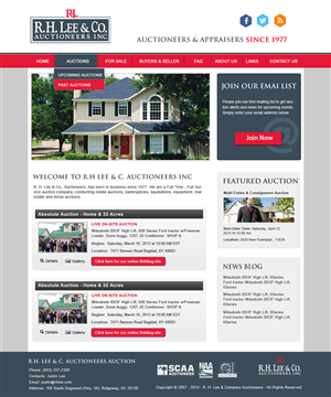 Design Wordpress par Creative X Designs pour AuctionServices.com, Inc. | Design : #4341166
