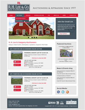 Design Wordpress par Creative X Designs pour AuctionServices.com, Inc. | Design : #4354843