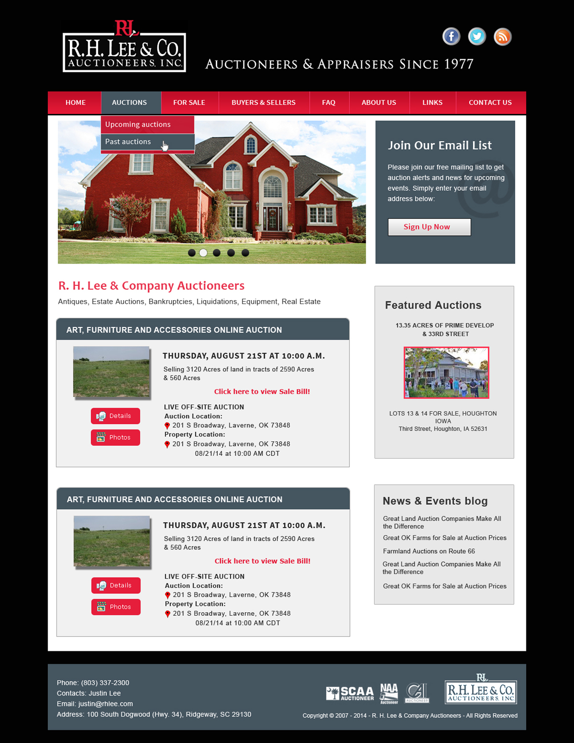 Design Wordpress par Creative X Designs pour AuctionServices.com, Inc. | Design : #4354849