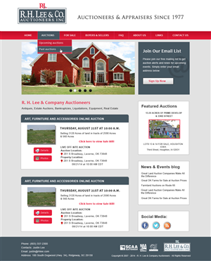 Design Wordpress par Creative X Designs pour AuctionServices.com, Inc. | Design : #4354854