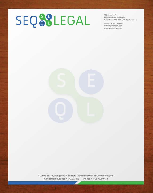 Letterhead Design by Sbss for SEQ Legal | Design #1228332