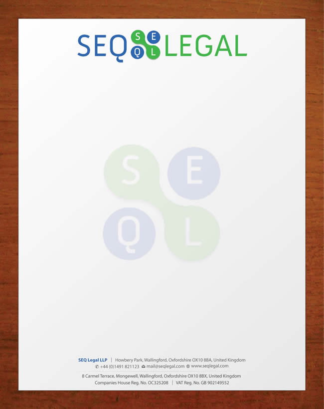 Letterhead Design by Sbss for SEQ Legal | Design #1228338