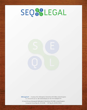 Letterhead Design by Sbss for SEQ Legal | Design: #1228338