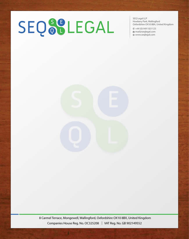 Letterhead Design by Sbss for SEQ Legal | Design #1228339