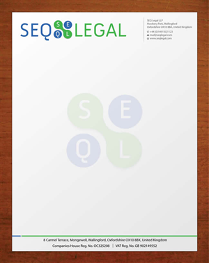 Letterhead Design by Sbss for SEQ Legal | Design: #1228339