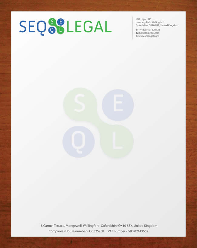 Letterhead Design by Sbss for SEQ Legal | Design #1228340