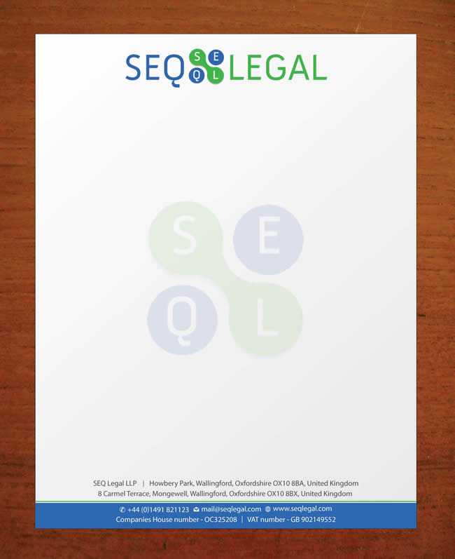 Letterhead Design by Sbss for SEQ Legal | Design #1228349
