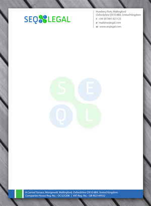 Design En-Tête par Sbss pour SEQ Legal | Design : #1228814
