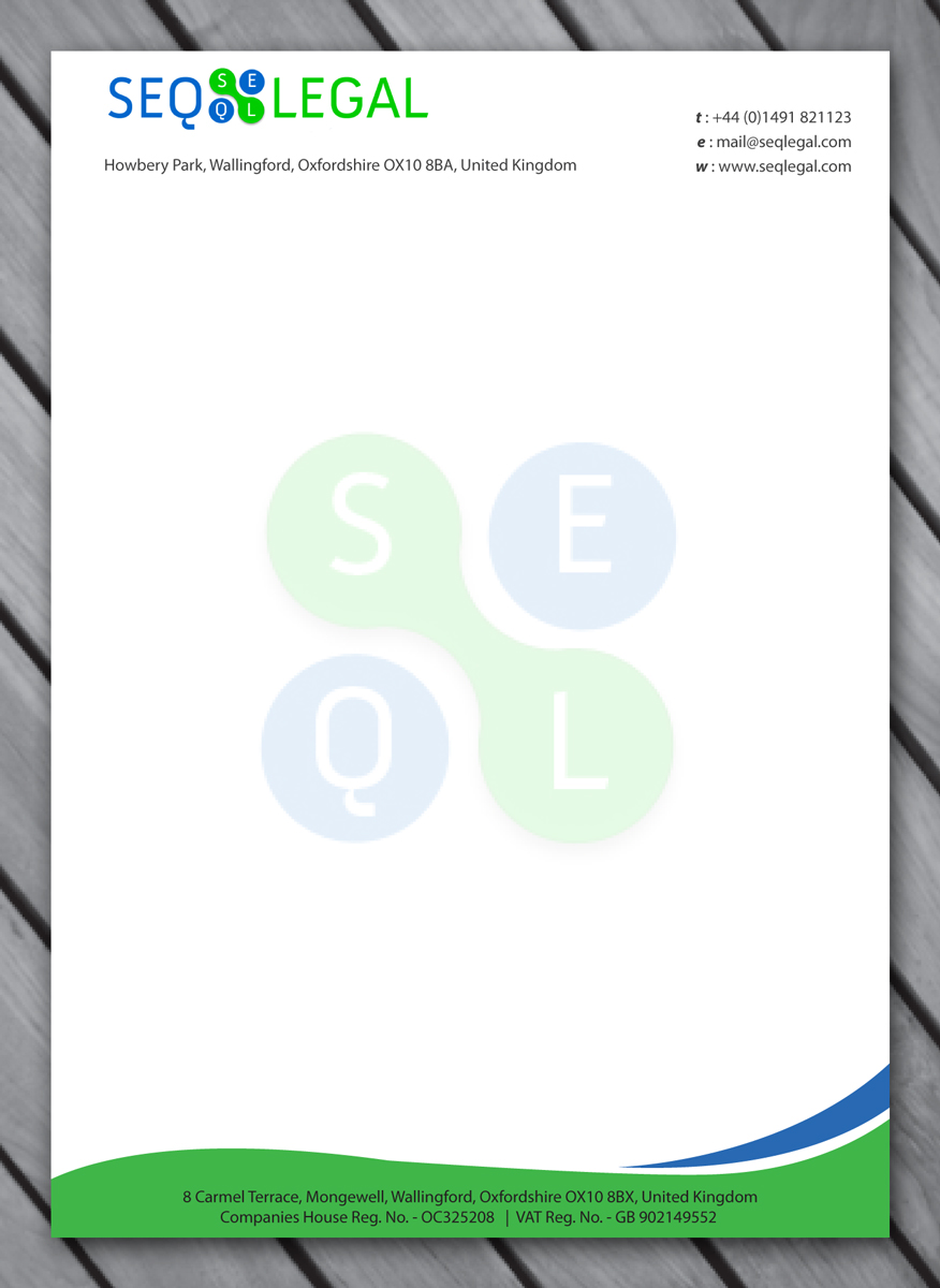 Letterhead Design by Sbss for SEQ Legal | Design #1228818