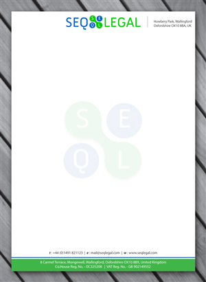 Design En-Tête par Sbss pour SEQ Legal | Design : #1228822