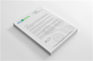 Letterhead Design by HYPdesign for SEQ Legal | Design: #1226786