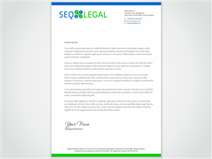 Design En-Tête par HYPdesign pour SEQ Legal | Design : #1233864
