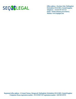 Letterhead Design by Rizwan Ali