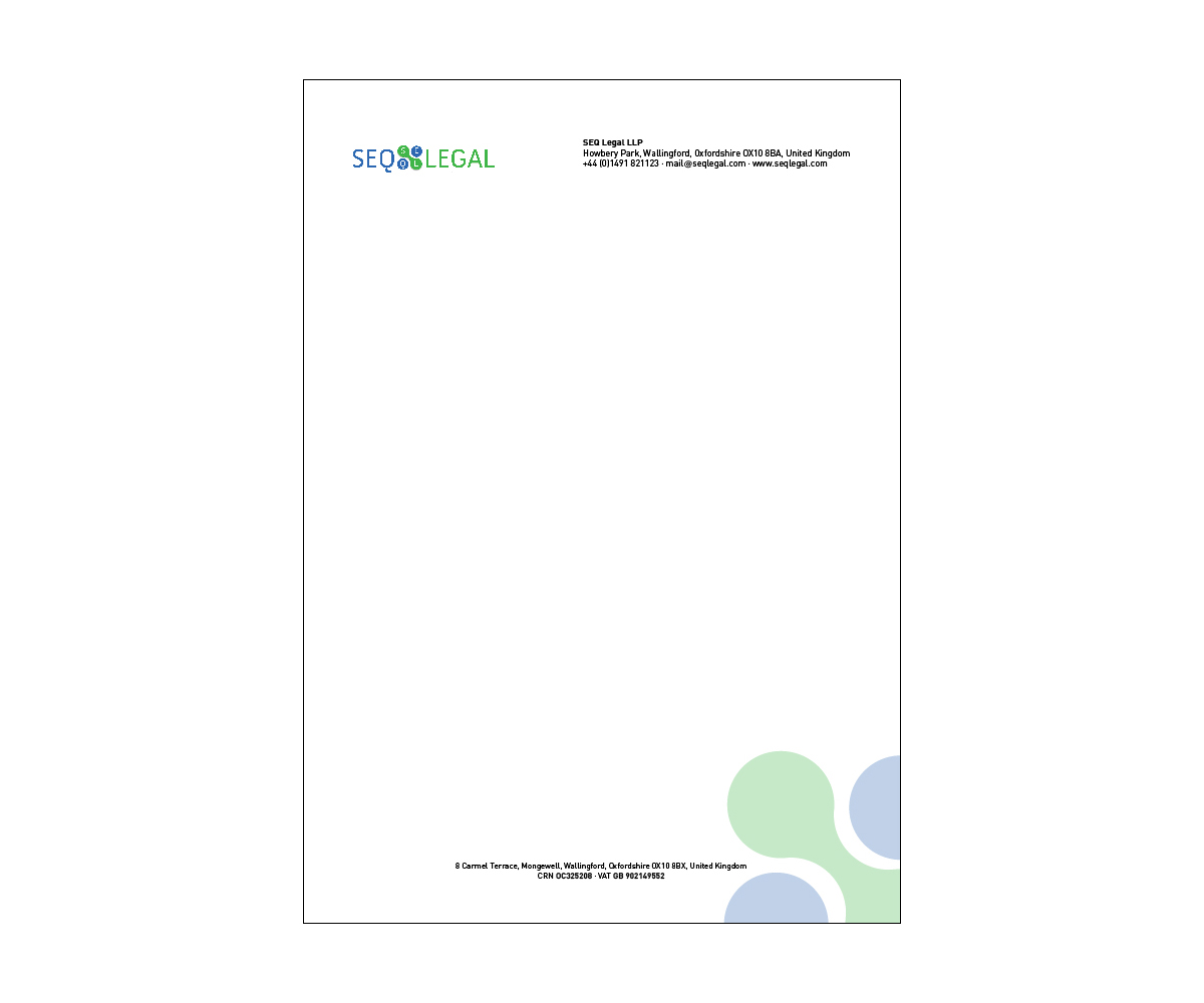 Letterhead Design by shpaolin for SEQ Legal | Design #1226610