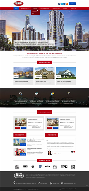 Wordpress Design by pb for AuctionServices.com, Inc. | Design: #4338415