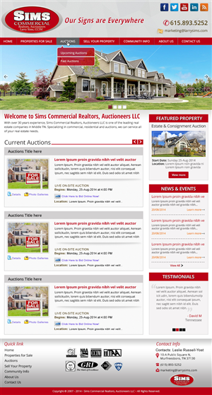 Wordpress Design by Tanvir