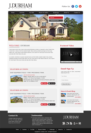 Wordpress Design by webxvision