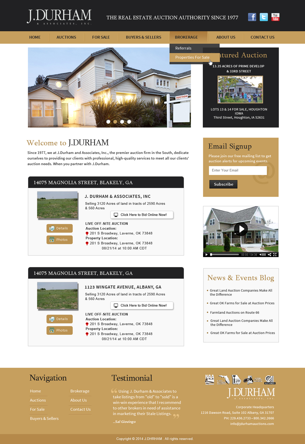 WordPress-Design von Creative X Designs für AuctionServices.com, Inc. | Design #4443155