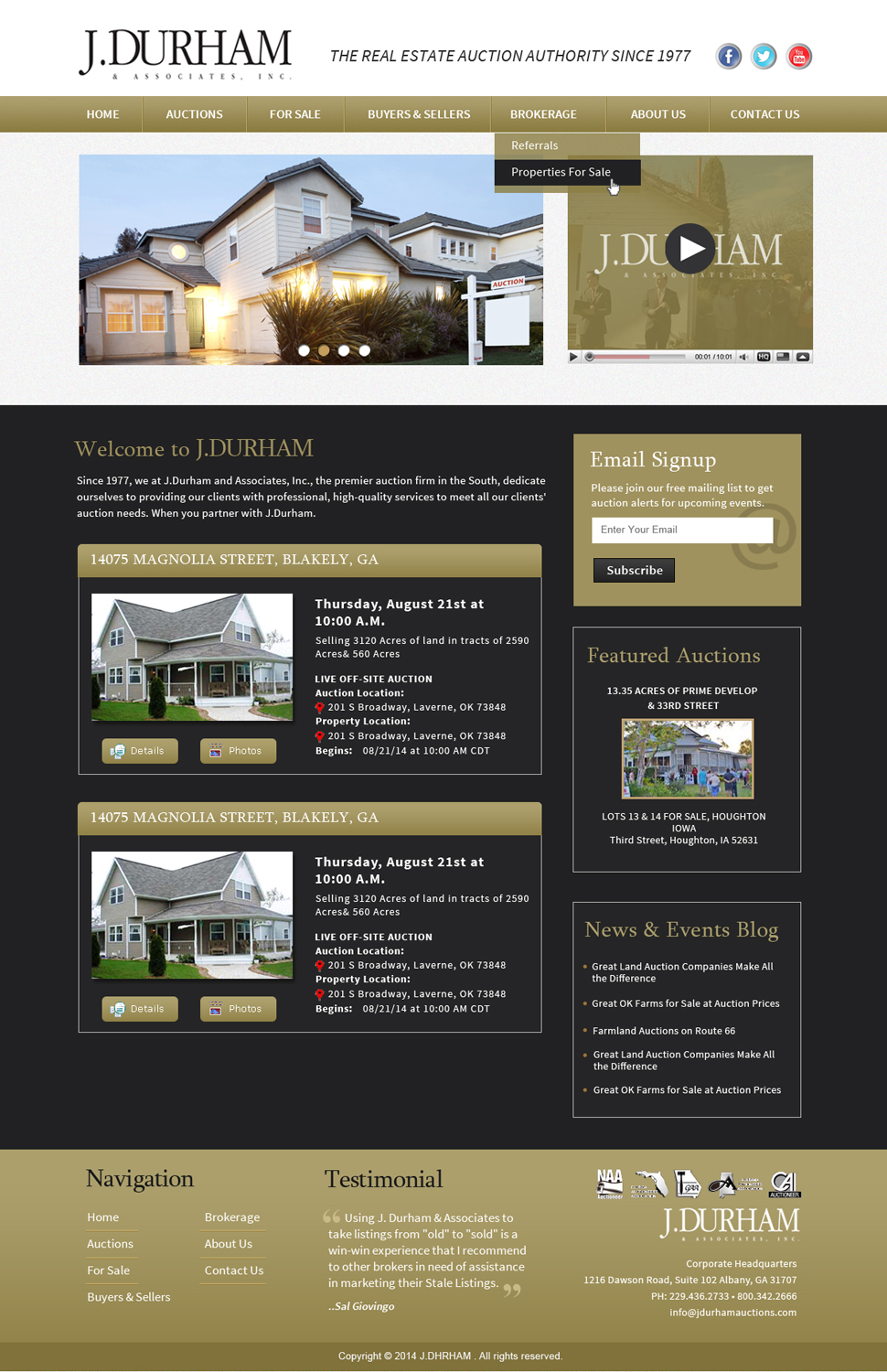 WordPress-Design von Creative X Designs für AuctionServices.com, Inc. | Design #4443630