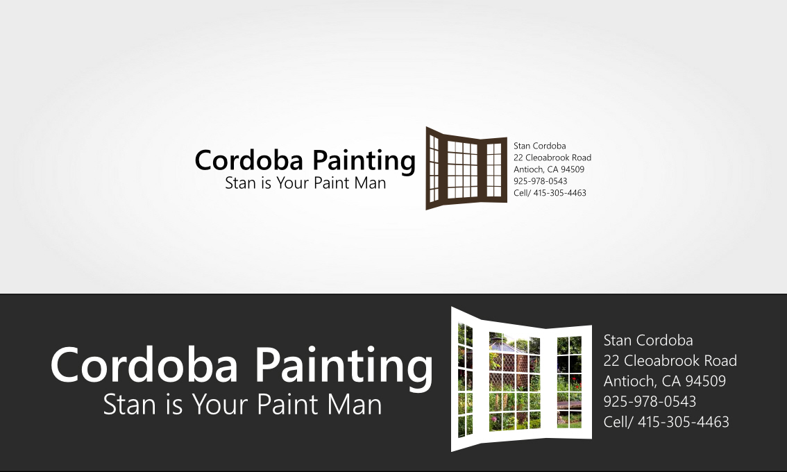 Logo Design by GeorgeLogoDesign for Cordoba Painting | Design #4317059