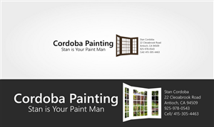 Logo-Design von GeorgeLogoDesign für Cordoba Painting | Design: #4317059