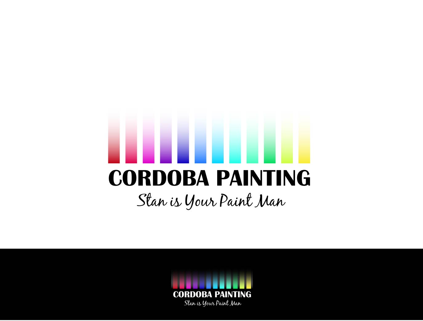 Logo Design by wonderland for Cordoba Painting | Design #4333254