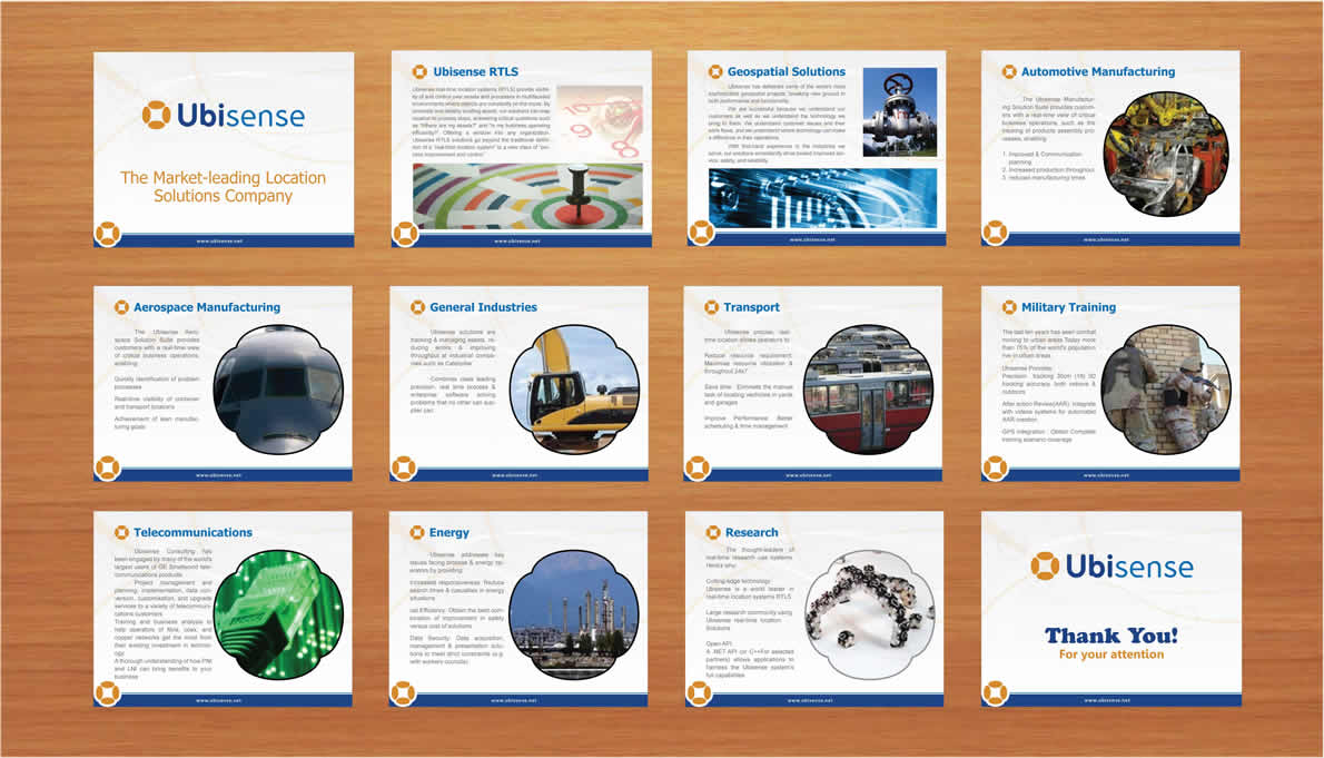PowerPoint Design by Sbss for Ubisense | Design #1242795