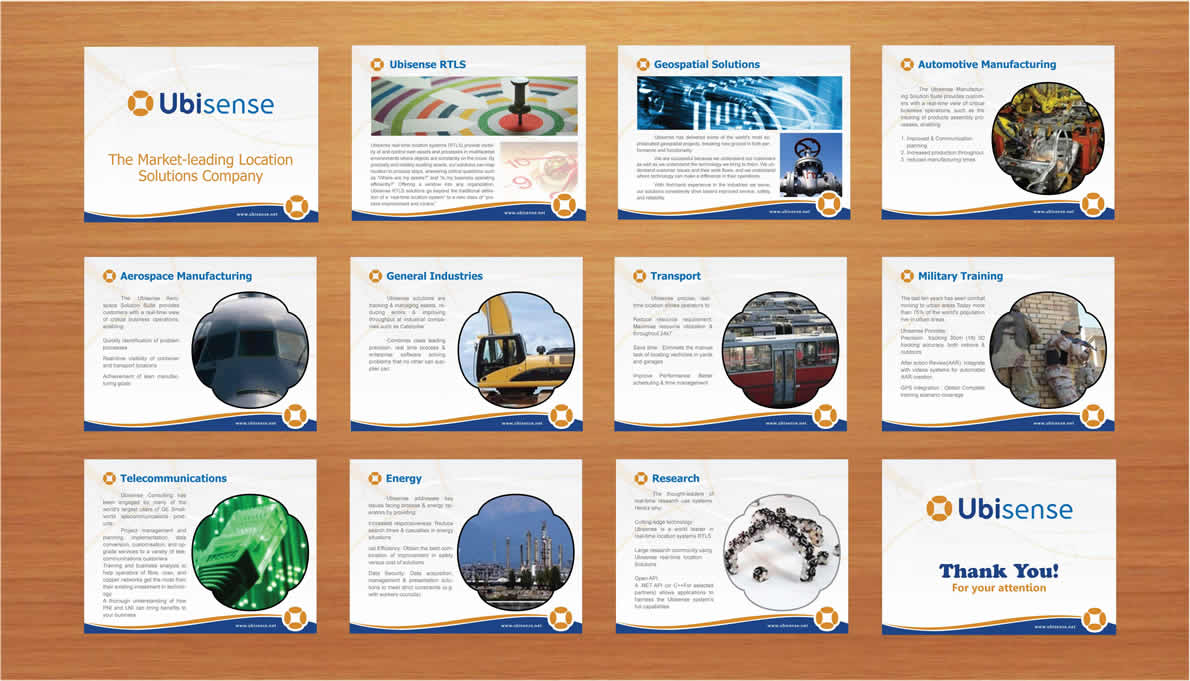 PowerPoint Design by Sbss for Ubisense | Design #1242945