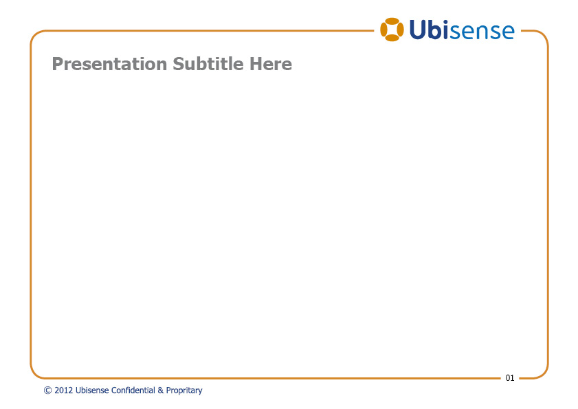PowerPoint Design by rkailas for Ubisense | Design #1264339