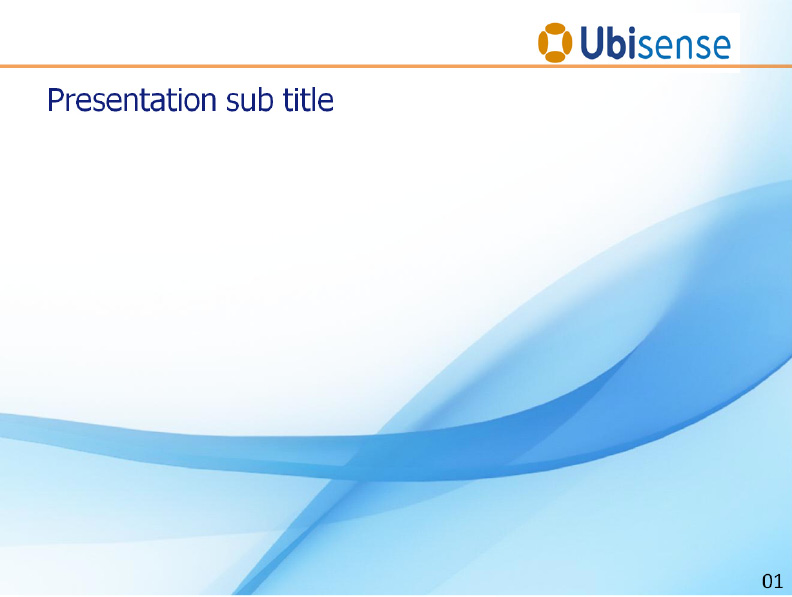 Diseño de PowerPoint por rkailas para Ubisense | Diseño #1265425