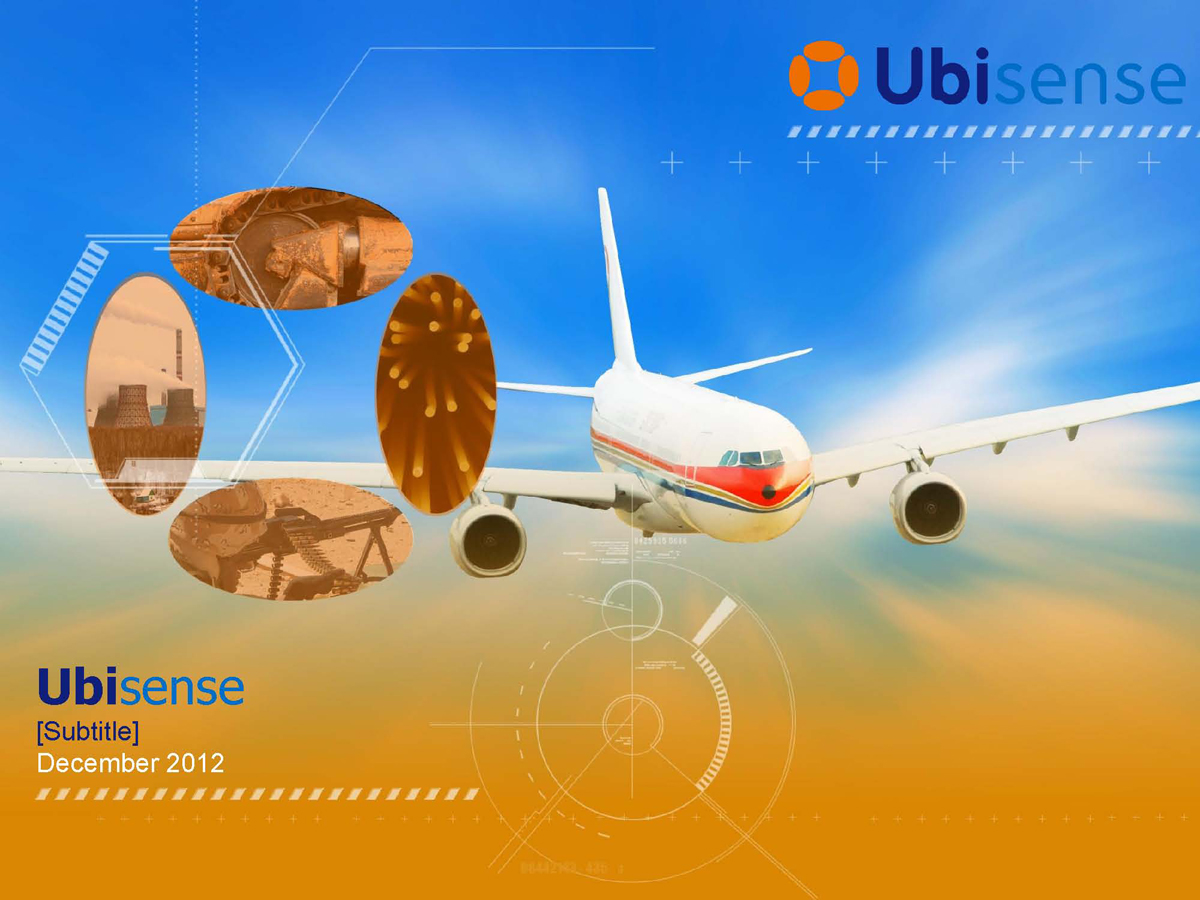 PowerPoint Design by 100YAN for Ubisense | Design #1264246