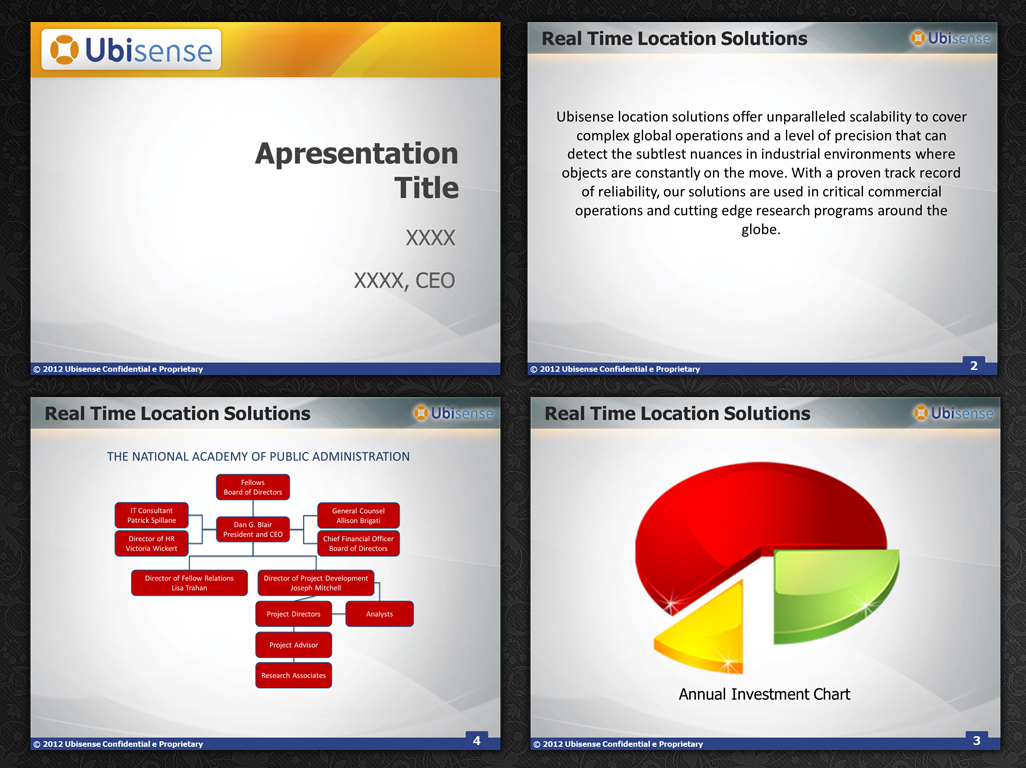 PowerPoint Design by Caio for Ubisense | Design #1302327