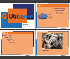 PowerPoint Design by shawn1231 for Ubisense | Design: #1389026